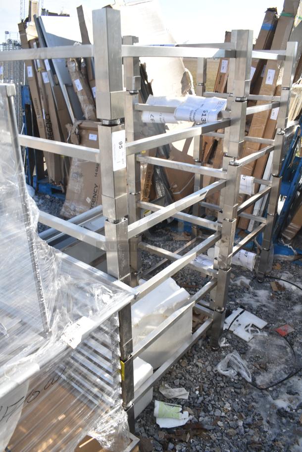 6 BRAND NEW SCRATCH AND DENT! Blodgett 61387 Metal Stacking Stand for 61/61-61/101.  6 Times Your Bid! - Image 2 of 3