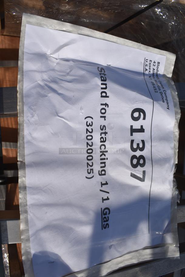 7 BRAND NEW SCRATCH AND DENT! Blodgett 61387 Metal Stacking Stands for 61/61-61/101. 7 Times Your Bid! - Image 4 of 4