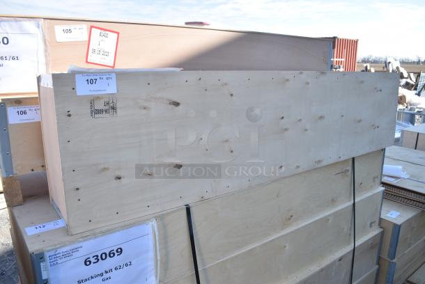 BRAND NEW SCRATCH AND DENT! Blodgett 61430 Stacking Kit for 61/61 Electrical. - Image 2 of 6
