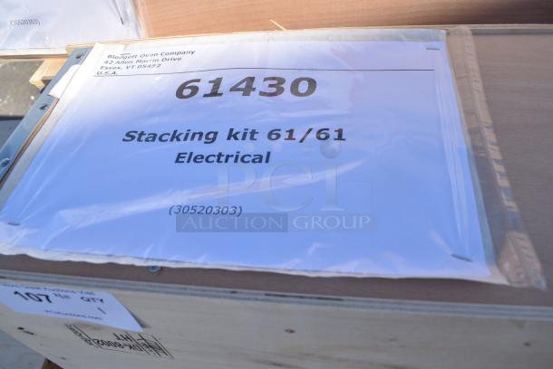 BRAND NEW SCRATCH AND DENT! Blodgett 61430 Stacking Kit for 61/61 Electrical. - Image 4 of 6