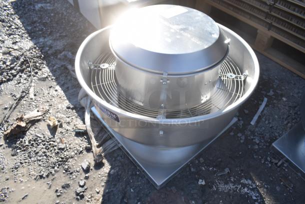 BRAND NEW SCRATCH AND DENT! Canarm ALX120-UD 12 1/4" Variable Speed Capable Upblast Direct Drive Aluminum Exhauster. 115/230 Volts, 1 Phase. - Image 3 of 5