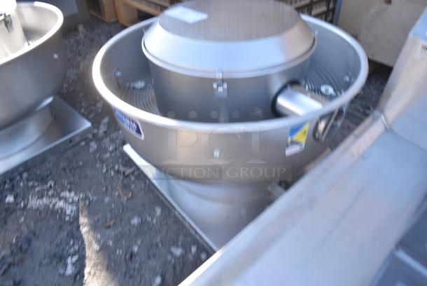BRAND NEW SCRATCH AND DENT! Canarm ALX105-UD  10 1/2" Variable Speed Capable Upblast Direct Drive Aluminum Exhauster. 115/230 Volts, 1 Phase. - Image 3 of 4