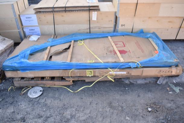 2 BRAND NEW SCRATCH AND DENT! Items Including Curtron SPD20AL Stainless Steel Kitchen Door. May Be Missing Pieces. 2 Times Your Bid! - Image 2 of 7