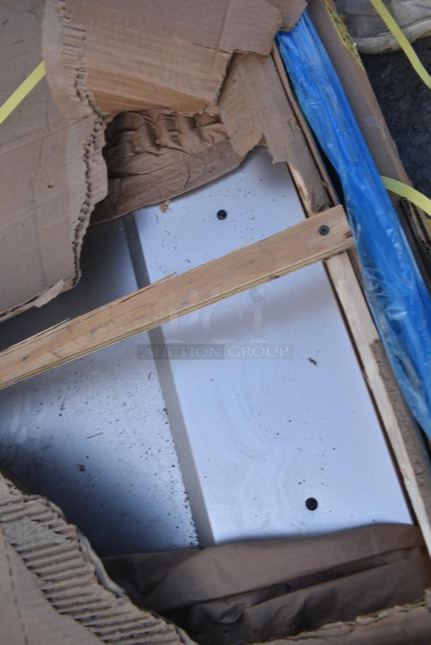 2 BRAND NEW SCRATCH AND DENT! Items Including Curtron SPD20AL Stainless Steel Kitchen Door. May Be Missing Pieces. 2 Times Your Bid! - Image 3 of 7