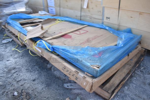 2 BRAND NEW SCRATCH AND DENT! Items Including Curtron SPD20AL Stainless Steel Kitchen Door. May Be Missing Pieces. 2 Times Your Bid! - Image 4 of 7