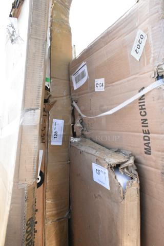 BRAND NEW SCRATCH AND DENT! Regency 600LC13128KB Space Solutions Beige 12" x 18" x 78" Single, 3 Tier Locker - Unassembled. May Be Missing Pieces.