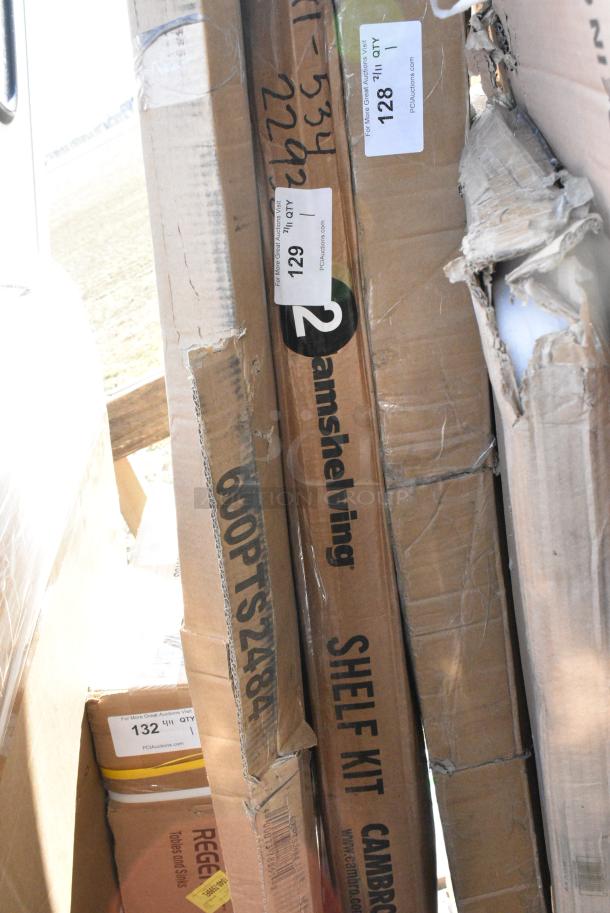 BRAND NEW SCRATCH AND DENT! Cambro Camshelving Shelf Kit. May Be Missing Pieces. - Image 1 of 2