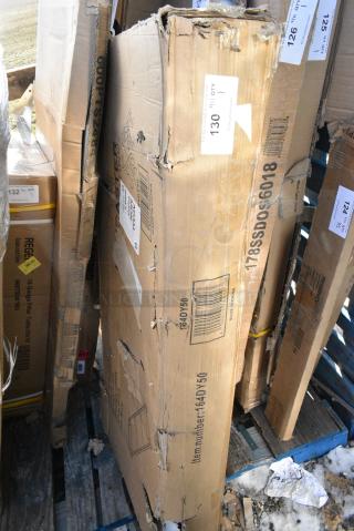 BRAND NEW SCRATCH AND DENT! 164DY50 Lancaster Table & Seating Folding Chair Dolly - 18-36 Chair Capacity. May Be Missing Pieces.