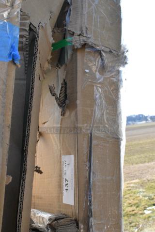 BRAND NEW SCRATCH AND DENT! Regency 600LC13128KB Space Solutions Beige 12" x 18" x 78" Single, 3 Tier Locker - Unassembled. May Be Missing Pieces.