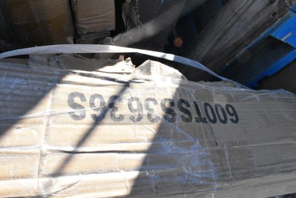 BRAND NEW SCRATCH AND DENT! Regency 600TSS3636S Spec Line 36" x 36" 14 Gauge Stainless Steel Commercial Work Table with Undershelf. May Be Missing Pieces. - Image 3 of 3