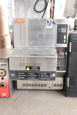 Perfect Fry Company PFA7200 Stainless Steel Commercial Countertop Electric Powered Ventless Fryer. 240 Volts, 1 Phase.