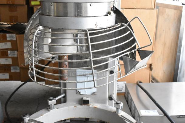 Globe SP62P Metal Commercial Floor Style 60 Quart Planetary Dough Mixer w/ Bowl Guard. 220 Volts, 1 Phase. - Image 5 of 9