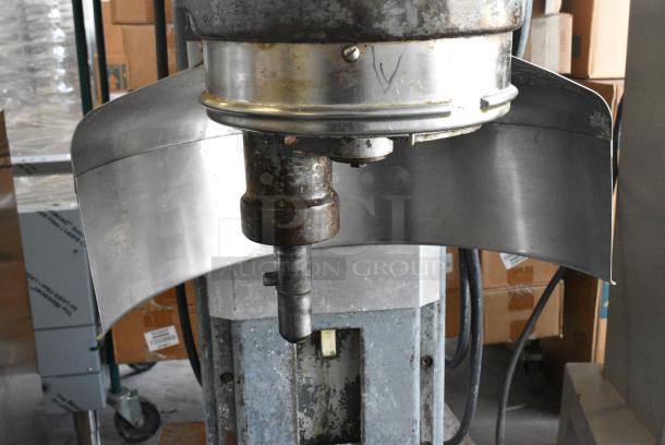 Hobart H-600 Metal Commercial Floor Style 60 Quart Planetary Dough Mixer w/ Bowl Guard. 115/250 Volts, 1/3 Phase. - Image 7 of 9