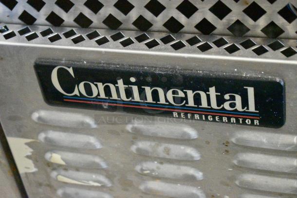 Continental BBC79-58-GD Stainless Steel Commercial 3 Door Back Bar Cooler Merchandiser. 115 Volts, 1 Phase. Tested and Working! - Image 4 of 8