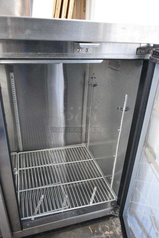 Continental BBC79-SS-GD Stainless Steel Commercial 3 Door Back Bar Cooler Merchandiser. 115 Volts, 1 Phase. Tested and Working! - Image 5 of 7