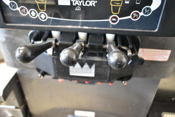 Taylor C723-33 Stainless Steel Commercial Floor Style Water Cooled 2 Flavor w/ Twist Soft Serve Ice Cream Machine on Commercial Casters. 208-230 Volts, 3 Phase. - Image 3 of 9