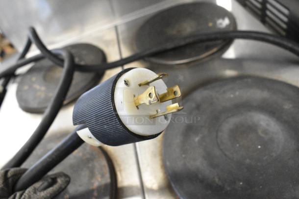 Taylor C723-33 Stainless Steel Commercial Floor Style Water Cooled 2 Flavor w/ Twist Soft Serve Ice Cream Machine on Commercial Casters. 208-230 Volts, 3 Phase. - Image 8 of 9