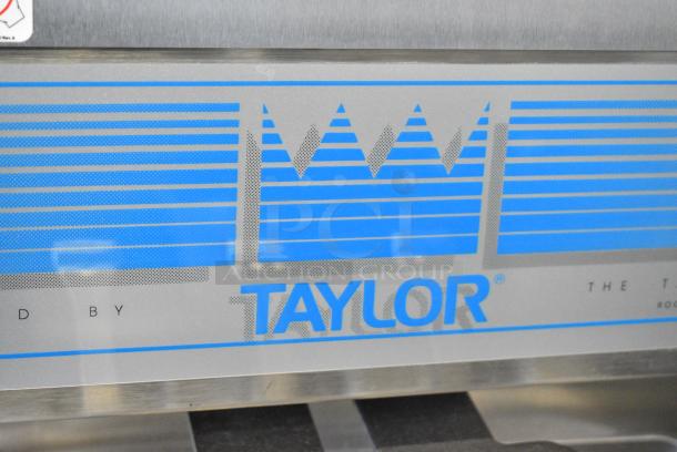 Taylor 794-33 Stainless Steel Commercial Floor Style Water Cooled 2 Flavor w/ Twist Soft Serve Ice Cream Machine on Commercial Casters. 208-230 Volts, 3 Phase. - Image 2 of 10