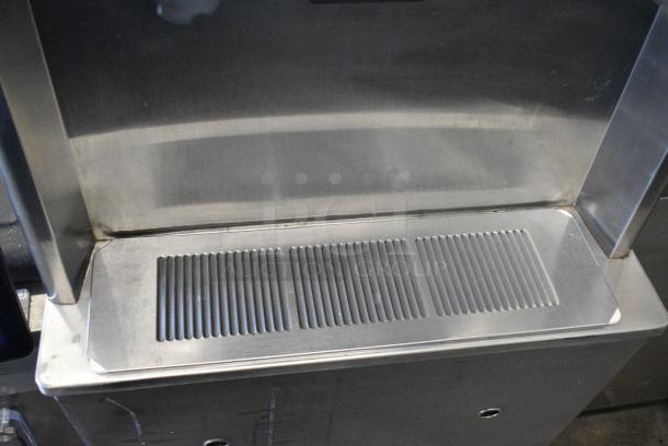 Taylor 794-33 Stainless Steel Commercial Floor Style Water Cooled 2 Flavor w/ Twist Soft Serve Ice Cream Machine on Commercial Casters. 208-230 Volts, 3 Phase. - Image 5 of 10