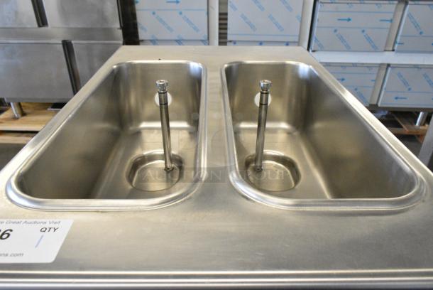 Taylor 794-33 Stainless Steel Commercial Floor Style Water Cooled 2 Flavor w/ Twist Soft Serve Ice Cream Machine on Commercial Casters. 208-230 Volts, 3 Phase. - Image 7 of 10