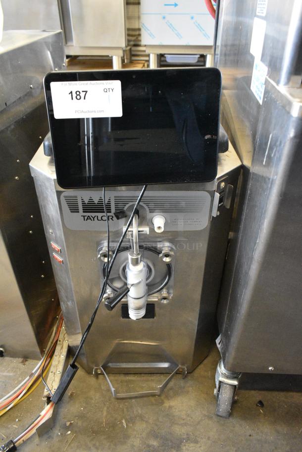 Taylor 430-12 Stainless Steel Commercial Countertop Air Cooled Single Flavor Frozen Beverage Slushie Machine w/ Monitor. 115 Volts, 1 Phase. - Image 1 of 6