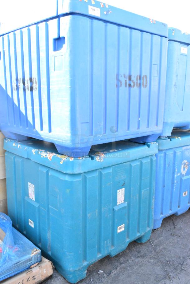 2 ThermoSafe HR50P Blue Poly  Durable Transport Container. 2 Times Your Bid! - Image 4 of 6