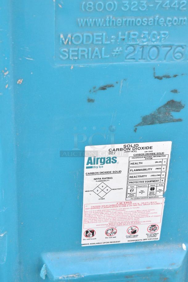 2 ThermoSafe HR50P Blue Poly  Durable Transport Container. 2 Times Your Bid! - Image 6 of 6