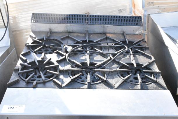 Garland M43P Metal Commercial 6 Burner Range w/ Convection Oven. - Image 2 of 6