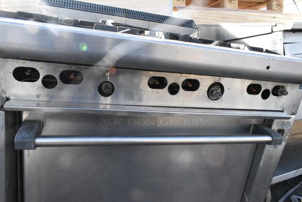 Garland M43P Metal Commercial 6 Burner Range w/ Convection Oven. - Image 4 of 6