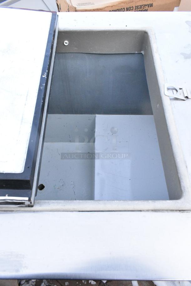 Stainless Steel Commercial Chest Freezer w/ Center Hinge Lid. 115 Volts, 1 Phase. - Image 3 of 6