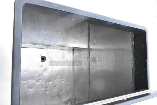 C. Nelson BDC8 Stainless Steel Commercial Chest Freezer w/ Center Hinge Lid on Commercial Casters. 115 Volts, 1 Phase. - Image 4 of 8