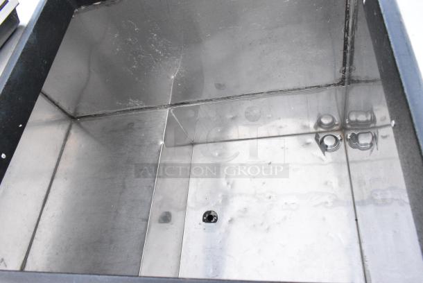 C. Nelson BDC8 Stainless Steel Commercial Chest Freezer w/ Center Hinge Lid on Commercial Casters. 115 Volts, 1 Phase. - Image 6 of 8