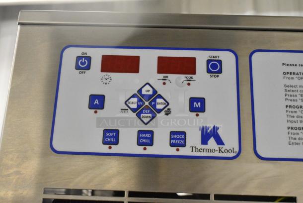 BRAND NEW SCRATCH AND DENT! Thermo-Kool Stainless Steel Commercial 2 Door Blast Chiller w/ 2 Probes. 208 Volts, 1 Phase. - Image 3 of 5