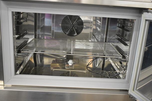 BRAND NEW SCRATCH AND DENT! Thermo-Kool Stainless Steel Commercial 4 Door Blast Chiller w/ 4 Probes. 208 Volts, 1 Phase. - Image 6 of 7