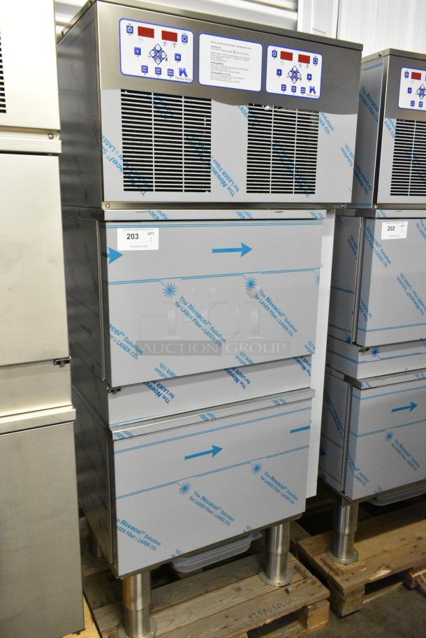 BRAND NEW SCRATCH AND DENT! Thermo-Kool Stainless Steel Commercial 2 Door Blast Chiller w/ 2 Probes. 208 Volts, 1 Phase. - Image 1 of 5