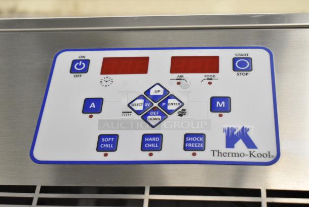 BRAND NEW SCRATCH AND DENT! Thermo-Kool TK3C-2 Stainless Steel Commercial 4 Door Blast Chiller w/ 3 Probes. 208 Volts, 1 Phase. - Image 3 of 8