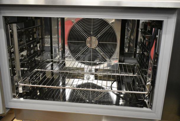 BRAND NEW SCRATCH AND DENT! Thermo-Kool TK3C-2 Stainless Steel Commercial 4 Door Blast Chiller w/ 3 Probes. 208 Volts, 1 Phase. - Image 6 of 8