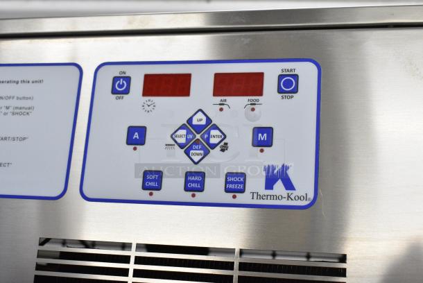BRAND NEW SCRATCH AND DENT! Thermo-Kool Stainless Steel Commercial 4 Door Blast Chiller w/ 4 Probes. 208 Volts, 1 Phase. - Image 3 of 7
