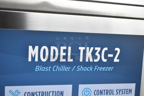 BRAND NEW SCRATCH AND DENT! Thermo-Kool TK3C-2 Stainless Steel Commercial 4 Door Blast Chiller w/ 3 Probes. 208 Volts, 1 Phase. - Image 8 of 8