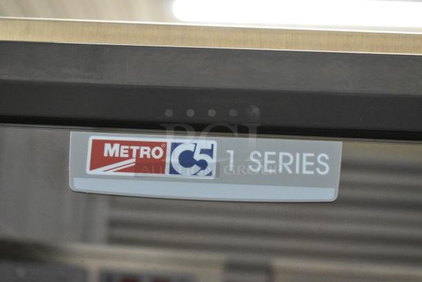 BRAND NEW SCRATCH AND DENT! 2024 Metro C5 Metal Commercial Single Door Reach In Heated Holding Cabinet on Commercial Casters. Tested and Working! - Image 2 of 6