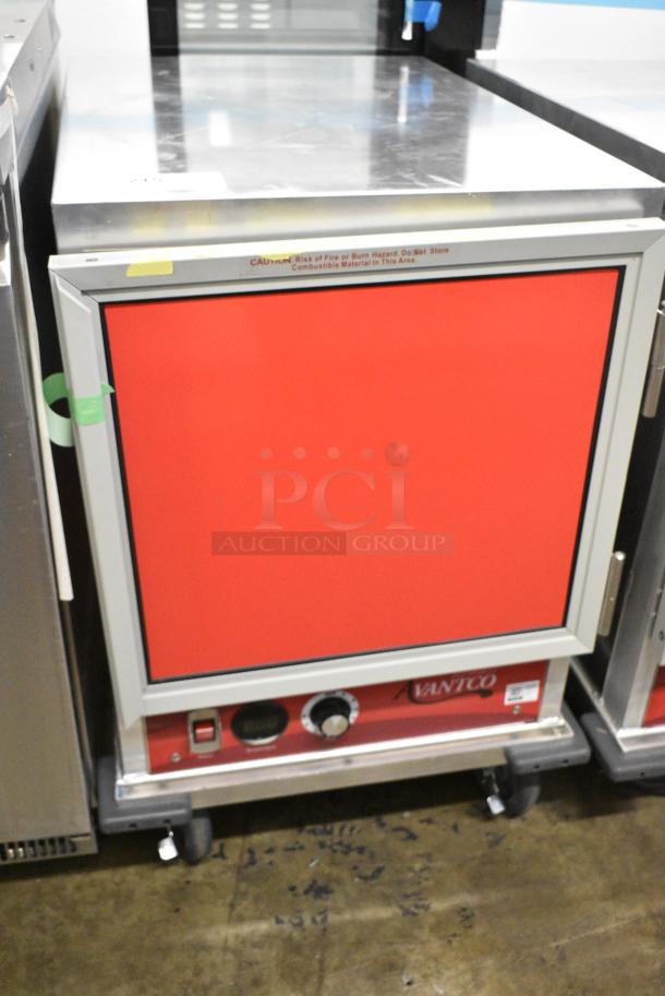 BRAND NEW SCRATCH AND DENT! 2024 Avantco 177HTIS1812 HTIS-1812 Undercounter Half Size Insulated Heated Holding Cabinet with Solid Door. 120 Volts, 1 Phase. Tested and Working! - Image 1 of 7