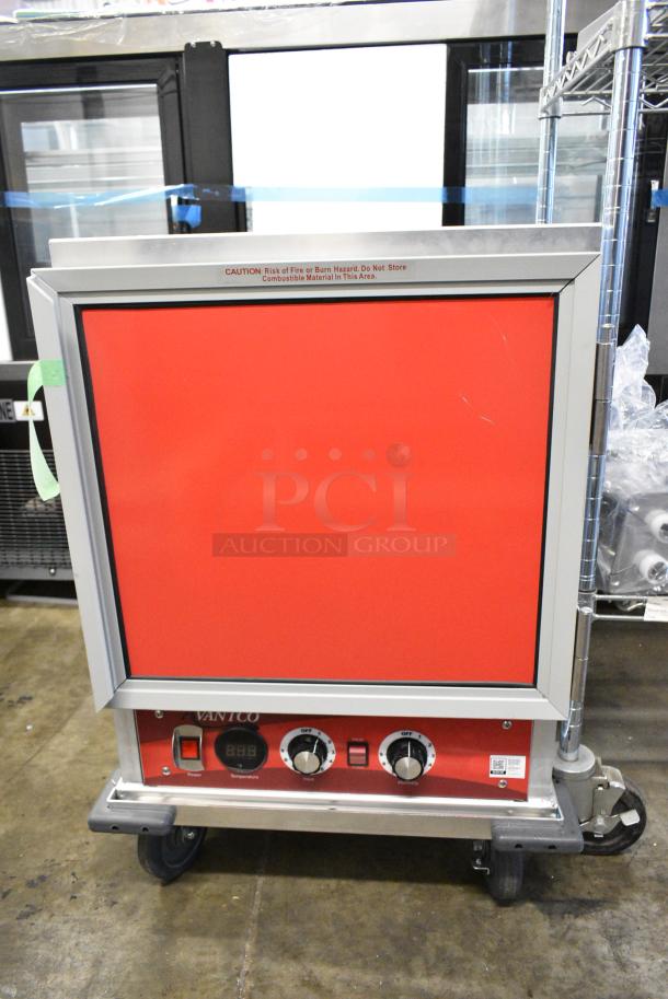 BRAND NEW SCRATCH AND DENT! 2024 Avantco 177HTIS1812 HTIS-1812 Undercounter Half Size Insulated Heated Holding Cabinet with Solid Door. 120 Volts, 1 Phase. Tested and Working! - Image 1 of 7