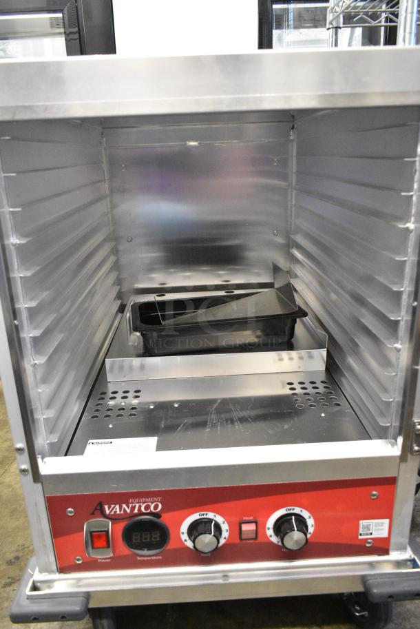 BRAND NEW SCRATCH AND DENT! 2024 Avantco 177HTIS1812 HTIS-1812 Undercounter Half Size Insulated Heated Holding Cabinet with Solid Door. 120 Volts, 1 Phase. Tested and Working! - Image 5 of 7