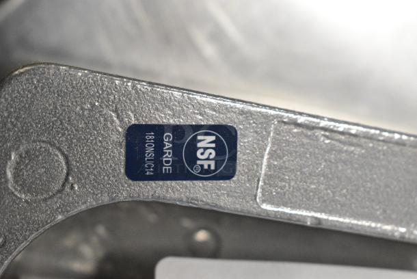 BRAND NEW SCRATCH AND DENT! Garde ONSLIC14 1/4" Onion / Produce Slicer - Image 9 of 9