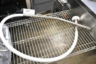 BRAND NEW SCRATCH AND DENT! Fryer Oil Filtration Hose