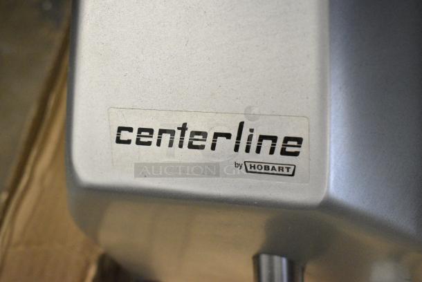 BRAND NEW SCRATCH AND DENT! Hobart Centerline EDGE14-11 Stainless Steel Commercial Countertop 14" Manual Meat Slicer w/ Blade Sharpener. 115 Volts, 1 Phase. Tested and Working! - Image 5 of 7
