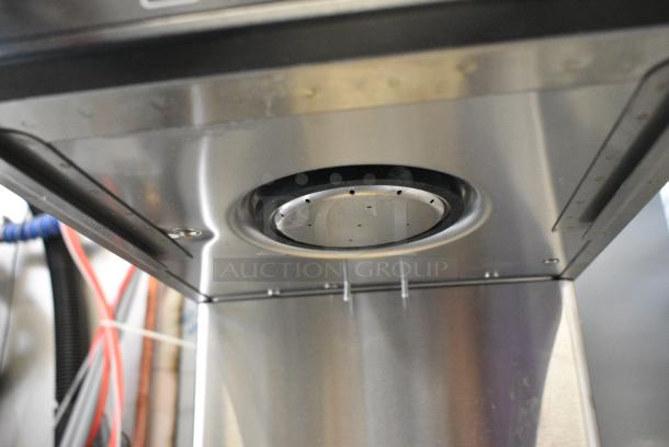 BRAND NEW SCRATCH AND DENT! Estella AIS0DAF 236ECSB1 Stainless Steel Commercial Countertop Coffee Machine w/ Hot Water Dispenser, Metal Brew Basket and Poly Brew Basket. 120 Volts, 1 Phase. - Image 6 of 9