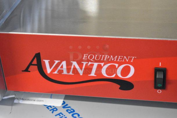 BRAND NEW SCRATCH AND DENT! 2024 Avantco 177RG1830 Stainless Steel Commercial 30 Hot Dog Roller Grill with 11 Rollers. 120 Volts, 1 Phase. Tested and Working! - Image 5 of 10