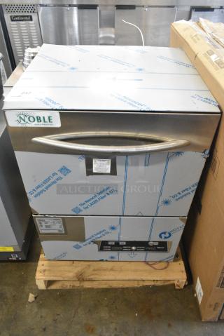 BRAND NEW SCRATCH AND DENT! 2024 Noble WAREFORCE UH30-FND Stainless Steel Commercial Hi Temp High Temperature Undercounter Dishwasher. 208/230 Volts, 1 Phase.