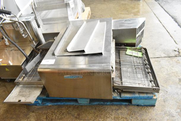 2017 Turbochef HHC2020 Stainless Steel Commercial Countertop Electric Powered Conveyor Rapid Cook Oven. 208/240 Volts, 3 Phase. - Image 2 of 8